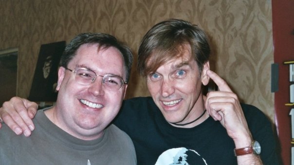 Tim with actor Bill Moseley (2004)