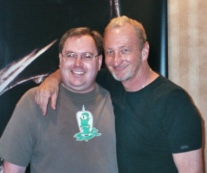 Tim with actor Robert Englund (2004)