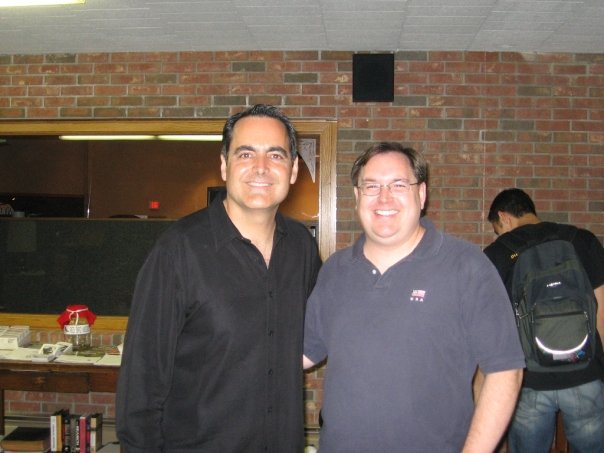 Tim with Neal Morse (2005)