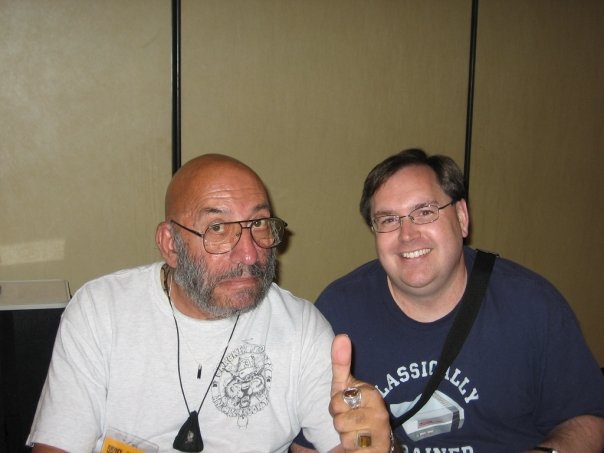 Tim with actor Sid Haig (RIP)