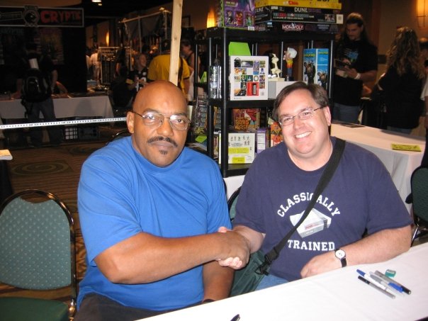 Tim with actor Ken Foree