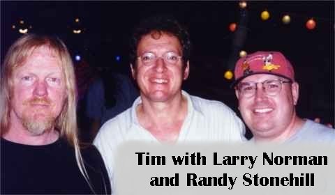 Tim with Larry Norman and Randy Stonehill