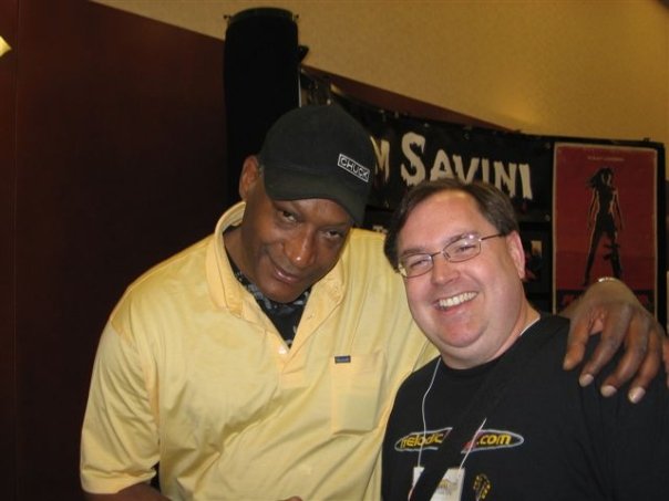 Tim with Tony Todd