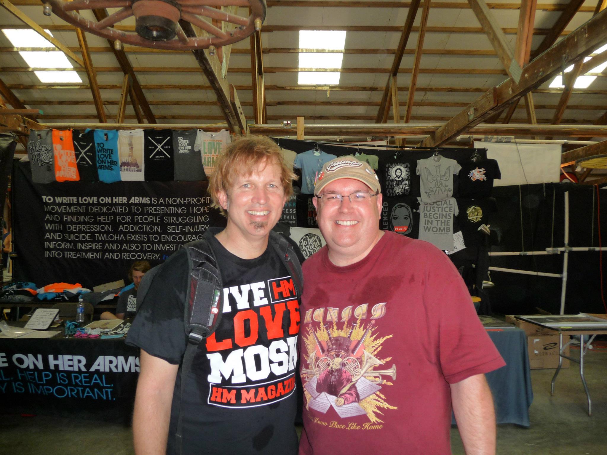 Tim with Doug Van Pelt (2012)