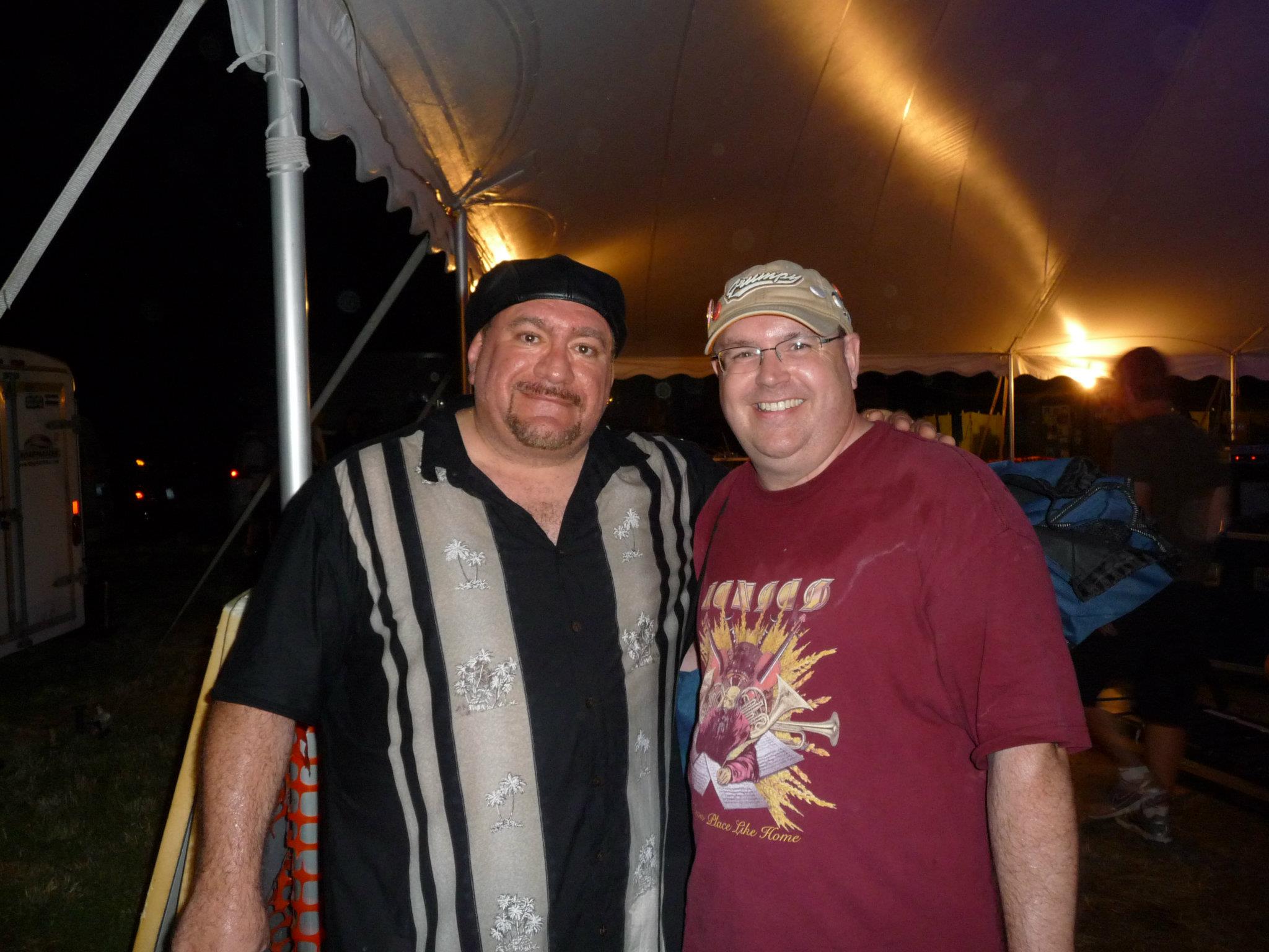 Tim with Randy George (2012)