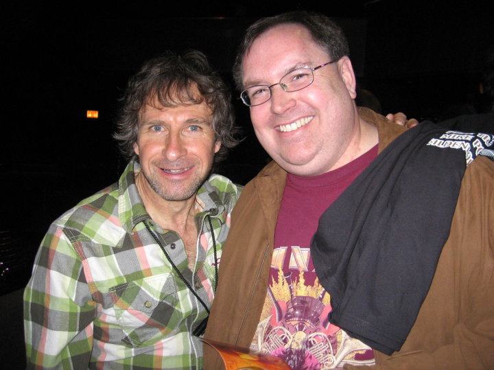 Tim with Peter Trewavas