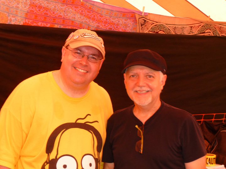 Tim with Phil Keaggy (2011)