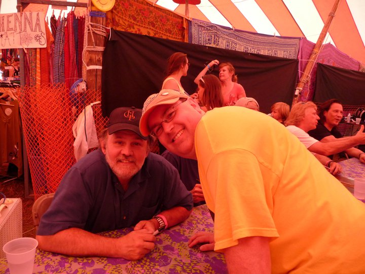 Tim with Bob Hartman (2011)