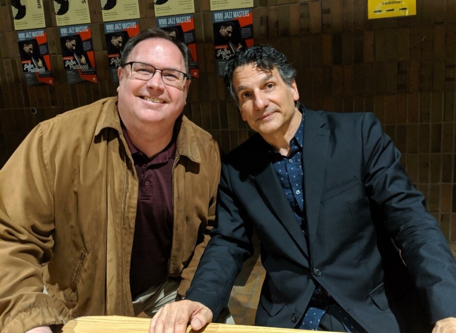 Tim with John Patitucci